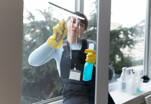 Nettoyage de vitres intérieures et extérieures à Charnizay